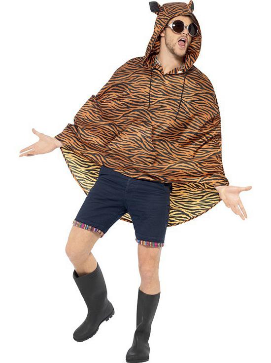Poncho Tigre para mujer