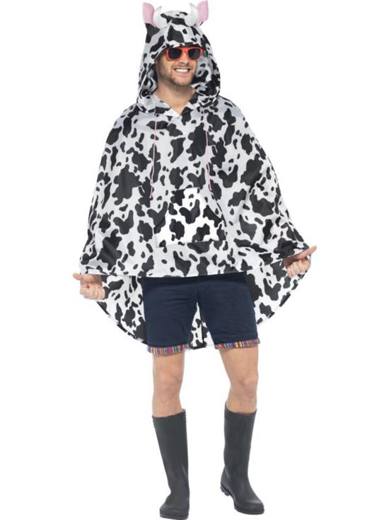 Poncho Vaca para mujer