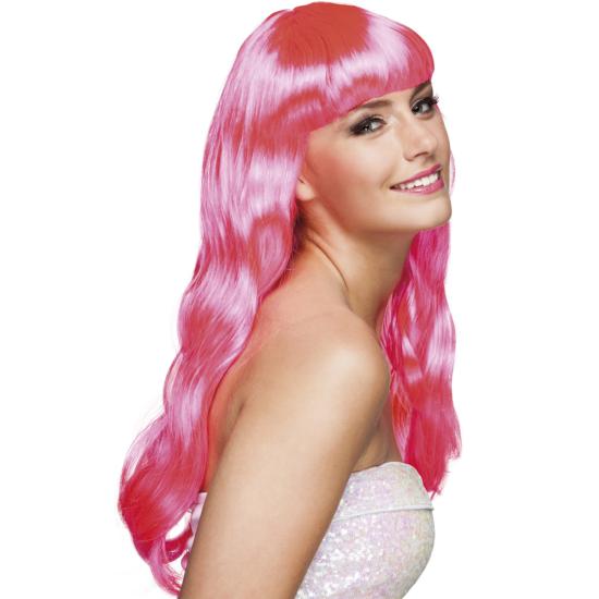 Peluca Chique rosa sensual para mujer Peluca Chique rosa sensual para mujer