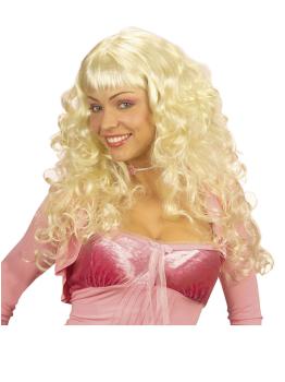 Peluca angelical rubia platino