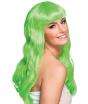 Peluca  Verde con Flequillo para adulta