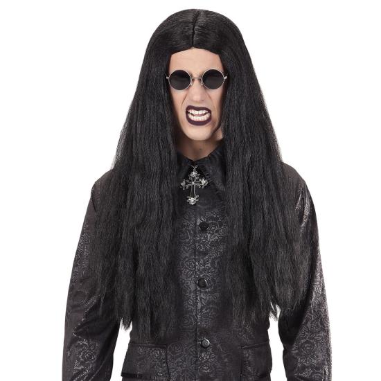 Peluca cantante Ozzy o Vampiro para hombre