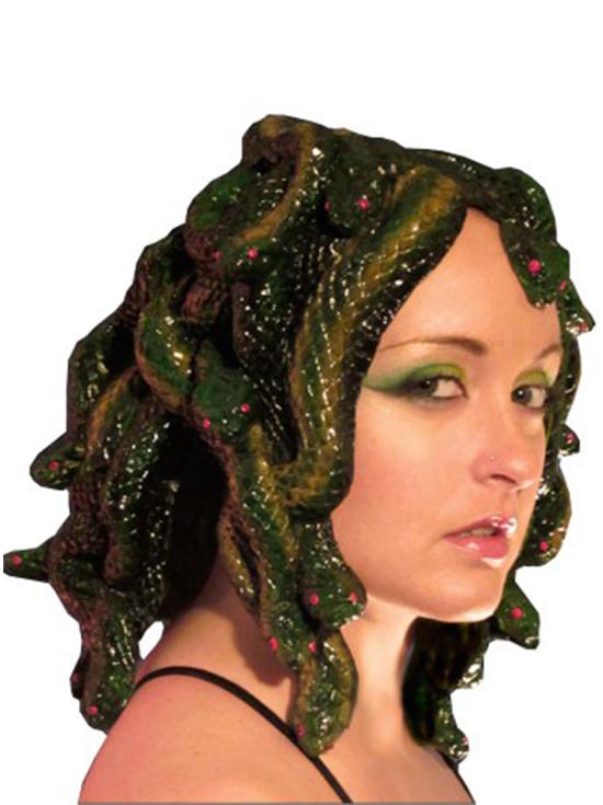 Peluca de medusa esculpida
