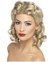Peluca de novia de los 40