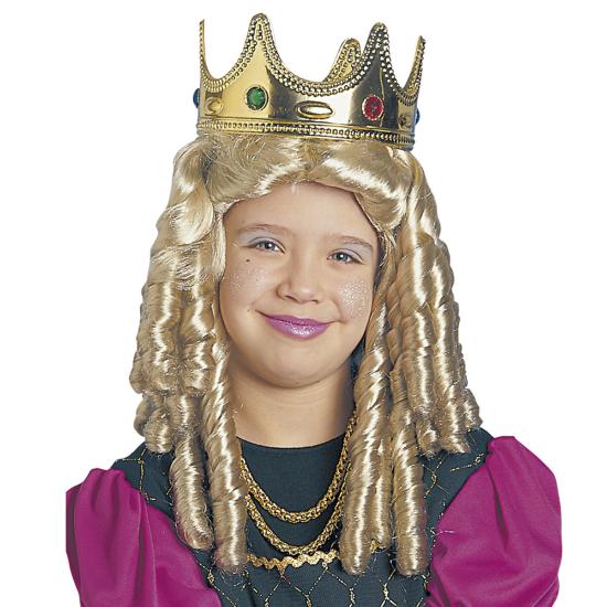 Peluca de princesa con rizos para mujer Peluca de princesa con rizos para mujer