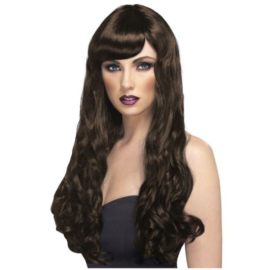 Peluca del deseo marrón Peluca del deseo marrón