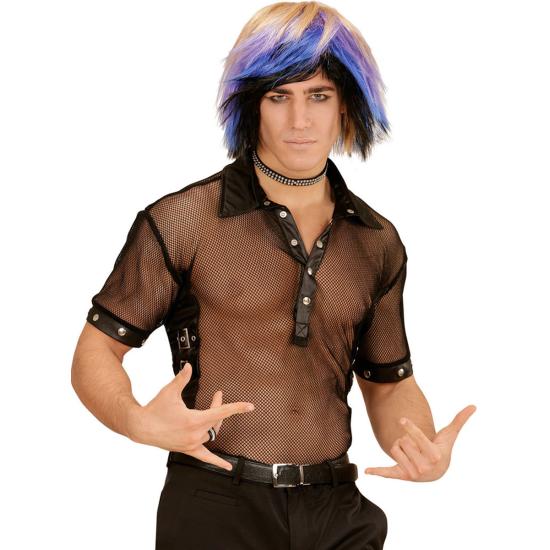 Peluca morada gótica para hombre Peluca morada gótica para hombre