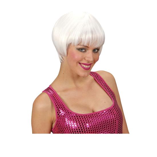 Peluca Rave blanca Peluca Rave blanca