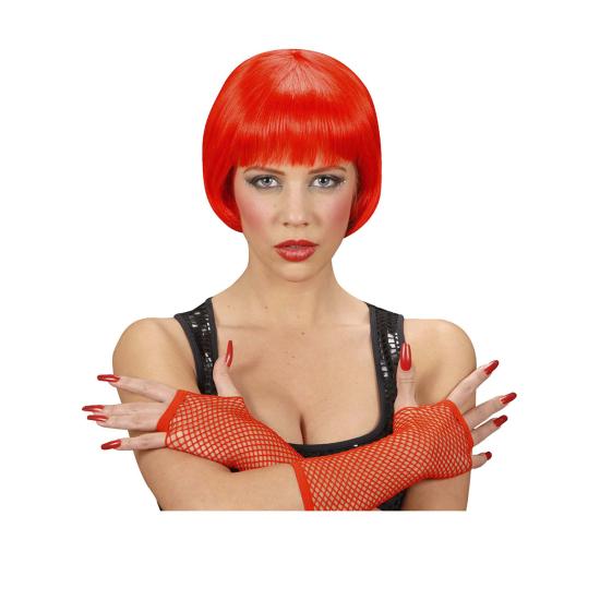 Peluca Rave roja Peluca Rave roja