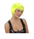 Peluca Rave verde fluorescente
