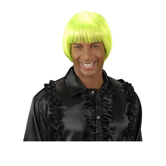 Peluca Rave verde fluorescente Peluca Rave verde fluorescente