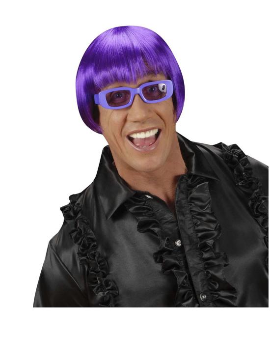 Peluca Rave violeta