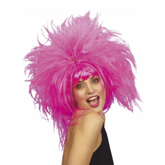 Peluca rosa alocada ^ Peluca rosa alocada ^