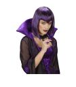 Peluca vampiresa gótica violeta