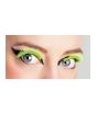 Pestañas amarillas fluorescentes para mujer