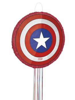 Piñata escudo Capitán América