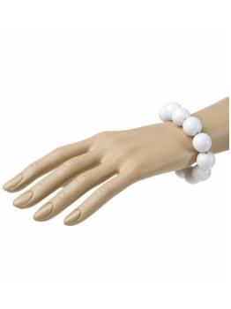 Pulsera blanca años 70
