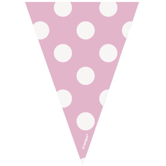 Set de 1º cumpleaños rosa y blanco