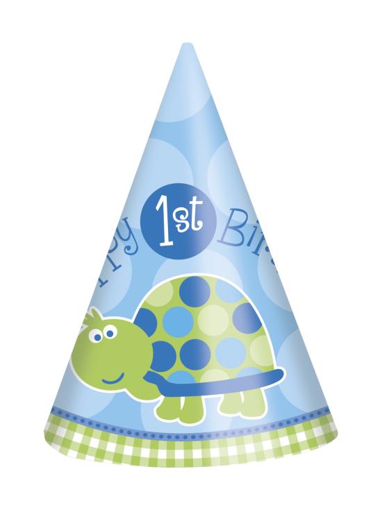 Set de 1º cumpleaños tortuga azul