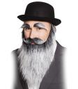 Kit de Barba y Bigote con Cejas Canosas.