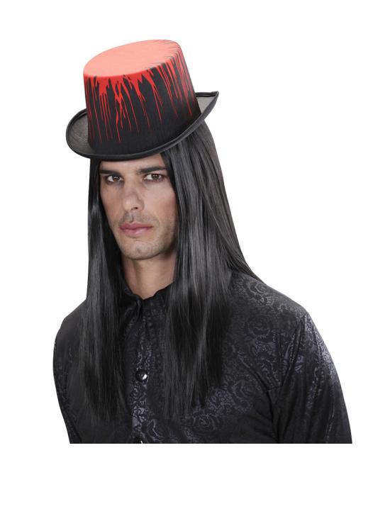 Sombrero de copa ensangrentado