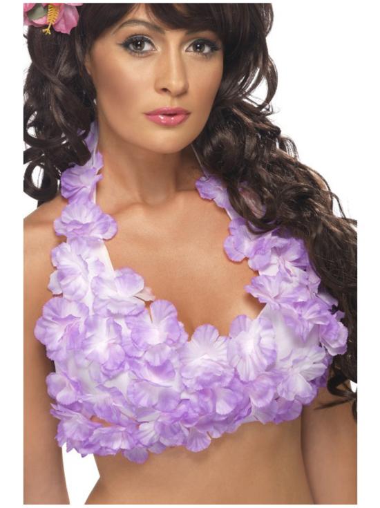 Top florido hawaiano para mujer