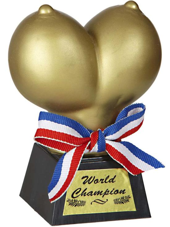 Trofeo a las tetas de oro