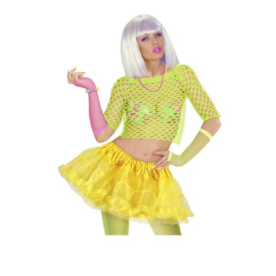 Tutú amarillo neón mujer