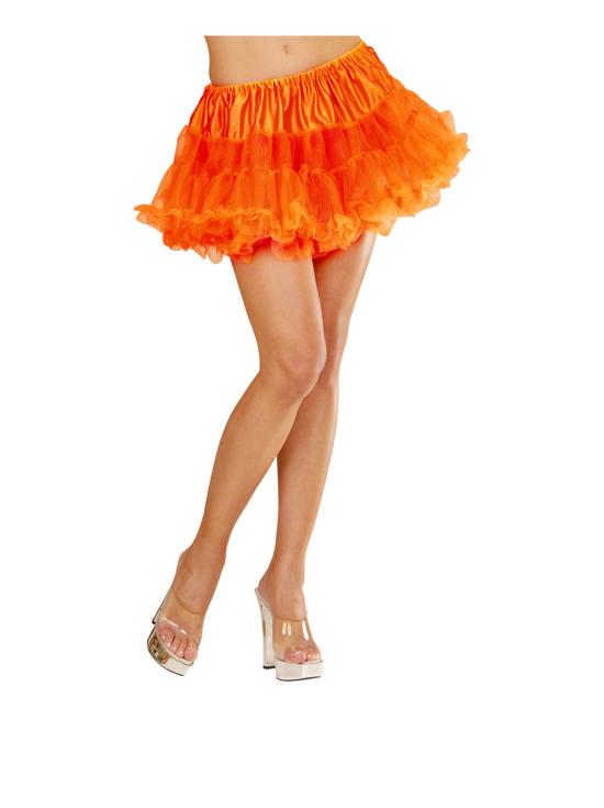 Tutú naranja neón mujer