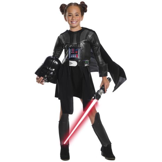 Vestido disfraz de Darth Vader para niña - Star Wars Vestido disfraz de Darth Vader para niña - Star Wars