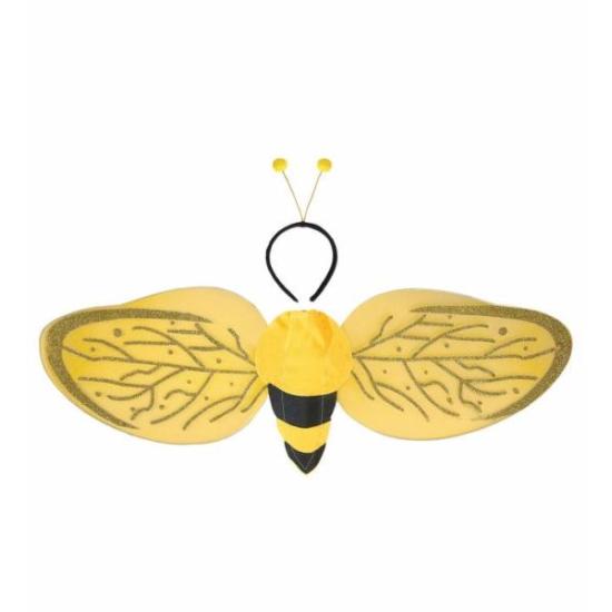 Conjunto de fantasia de abelha