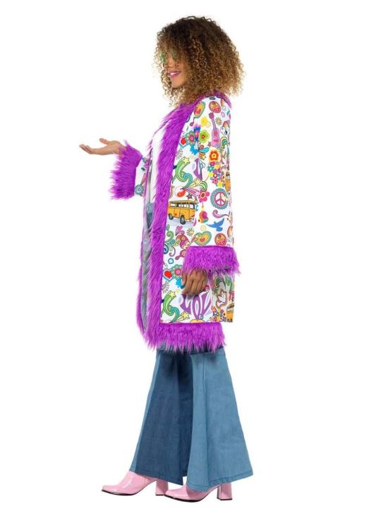 Casaco hippie descolado dos anos 60.