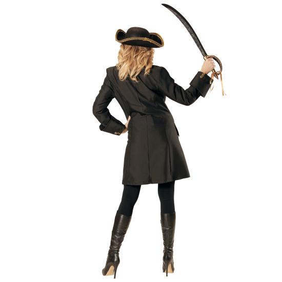 Casaco adulto de couro preto com vários personagens