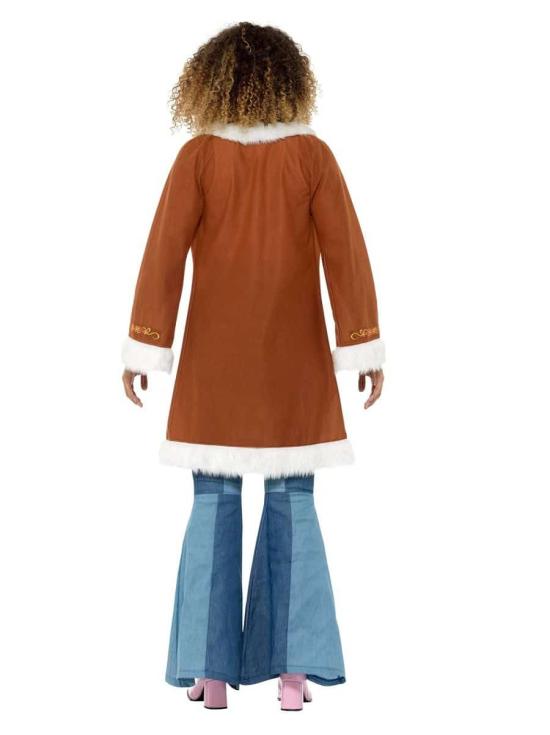 Casaco Hippie Marrom Feminino