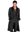 Casaco vitoriano masculino – Elegância gótica e steampunk