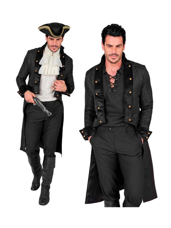 Casaco vitoriano masculino – Elegância gótica e steampunk