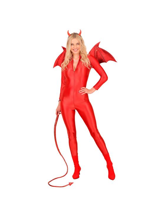 Asas de Diabo Vermelho ou Asas de Morcego Pretas, Moldáveis, 84x36 cm