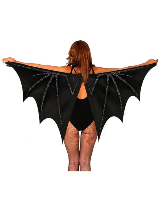 Capa reversible de bruja oscura para adulto