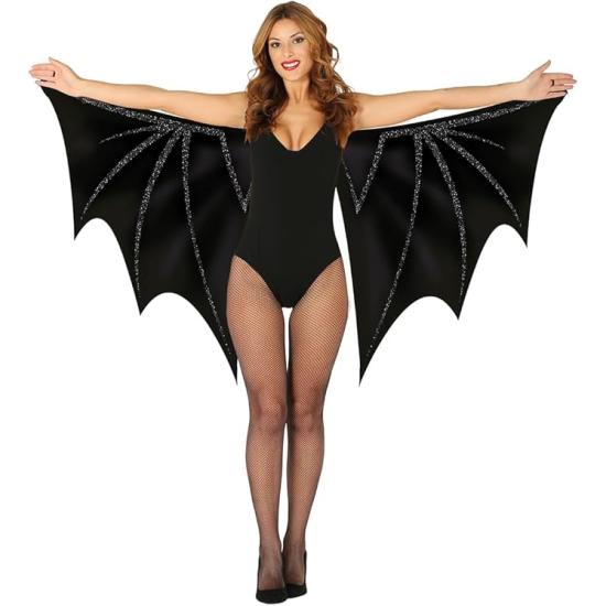 Capa reversible de bruja oscura para adulto