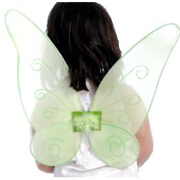 Asas de borboleta verdes 46 cms
