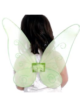 Asas de borboleta verde 36x48 cm
