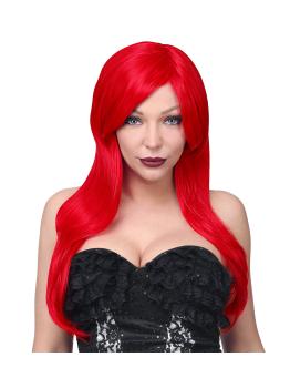 Alice Cosplay Dream Hair Peruca, Mulheres, Vermelho