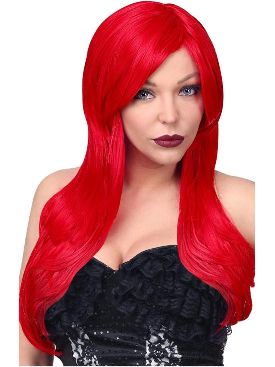 Alice Cosplay Dream Hair Peruca, Mulheres, Vermelho