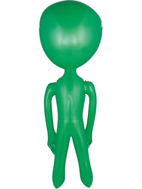 Alien Inflável Verde (85 cm)