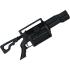 Pistola de água para fantasias 60 cm