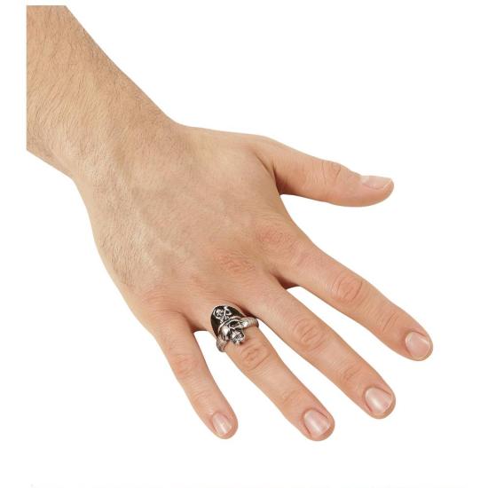 Anel de Caveira Capitão Pirata Anel de Caveira Capitão Pirata