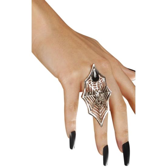 Aranha Gótica de Pedra Negra e Anel de Teia de Aranha. Aranha Gótica de Pedra Negra e Anel de Teia de Aranha.