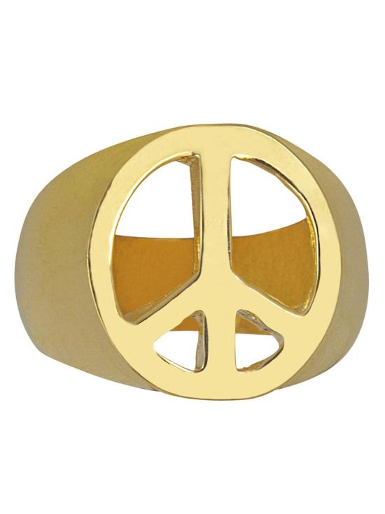 Anel de Paz e Amor em Ouro.