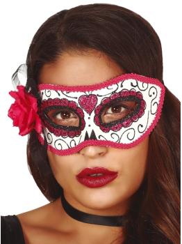Máscara Catrina Rosa