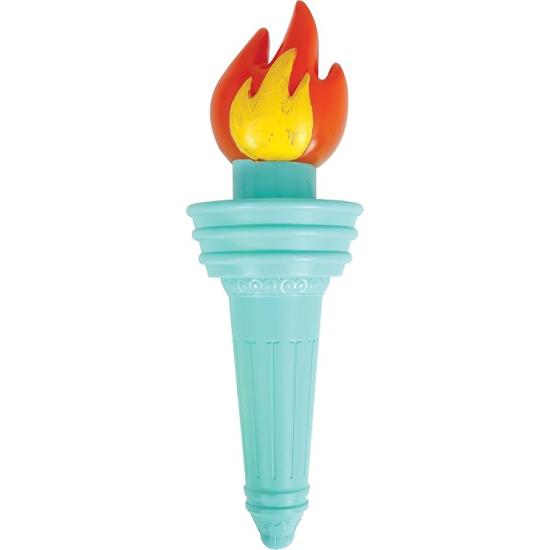 Tocha decorativa multicolorida para festas